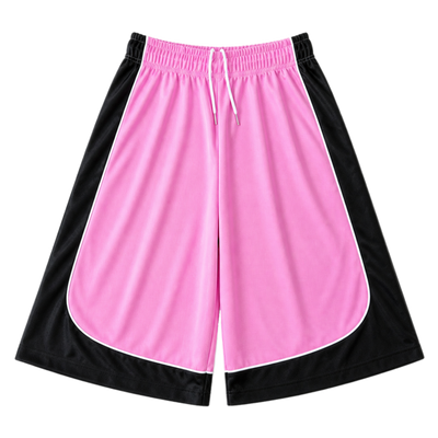 Baggy Basketball Shorts XS / Pink/Black